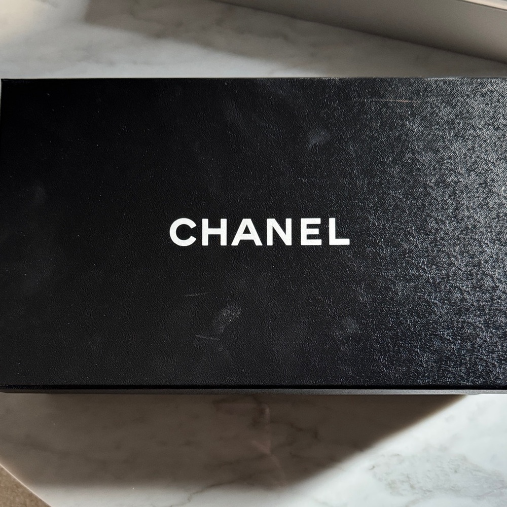 Authentic Chanel shoe box